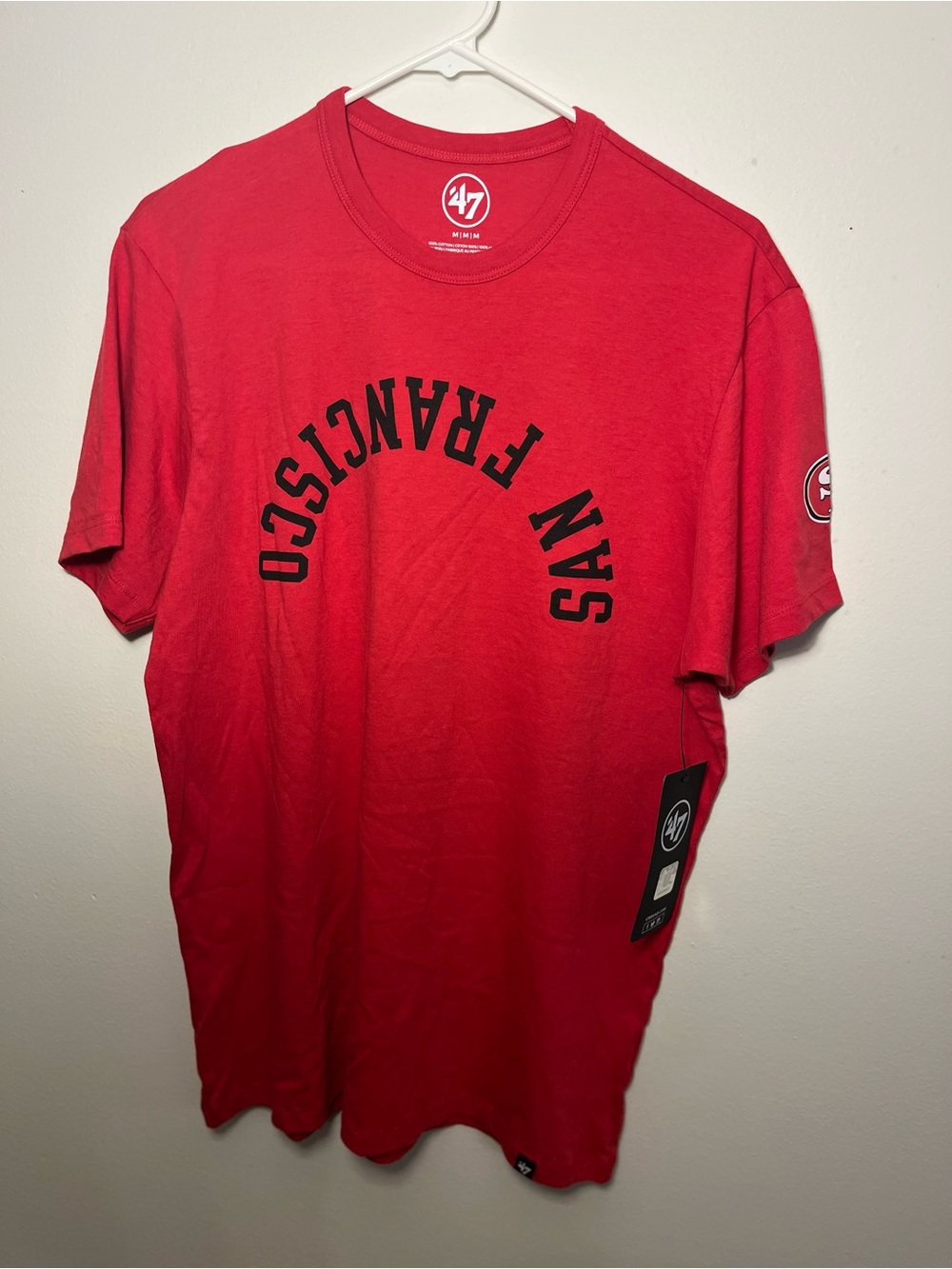 '47 San Francisco Red Short Sleeve Crew Tee
